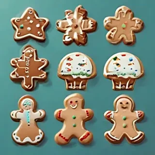christmas cookie clipart