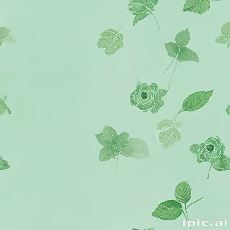 mint green background