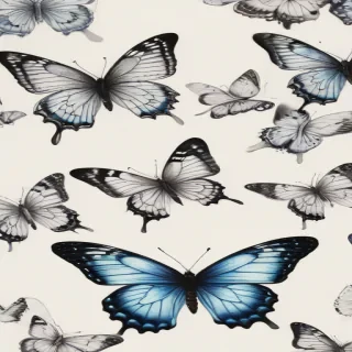 drawing butterflies