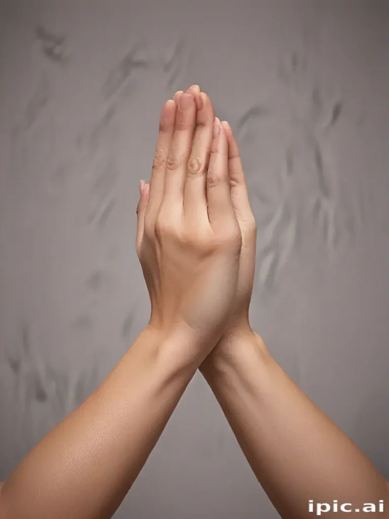 pray hands png