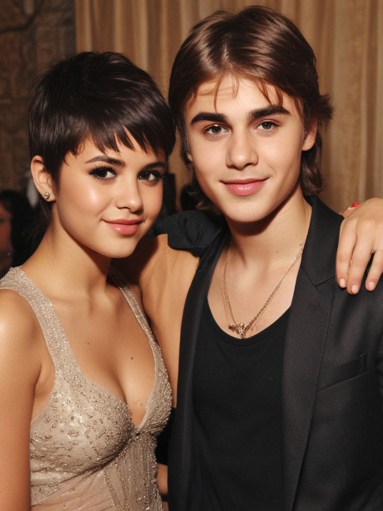 justin beiber and selena gomez