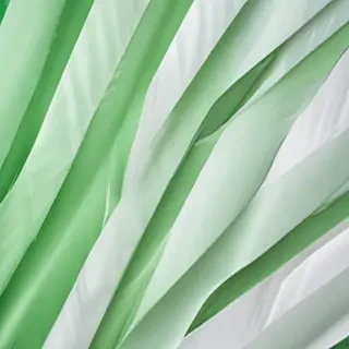 green and white background