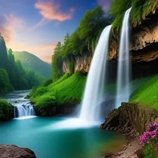 waterfall wallpaper hd