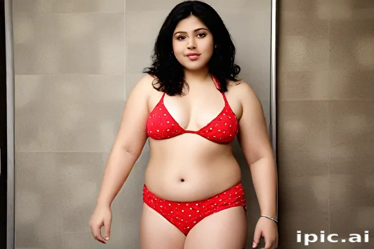 indian chubby girl bikini