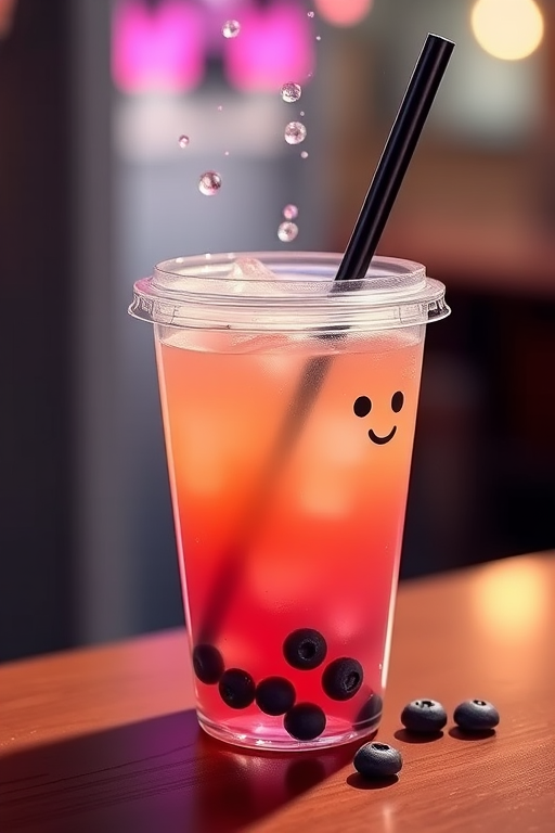 bubble tea cute