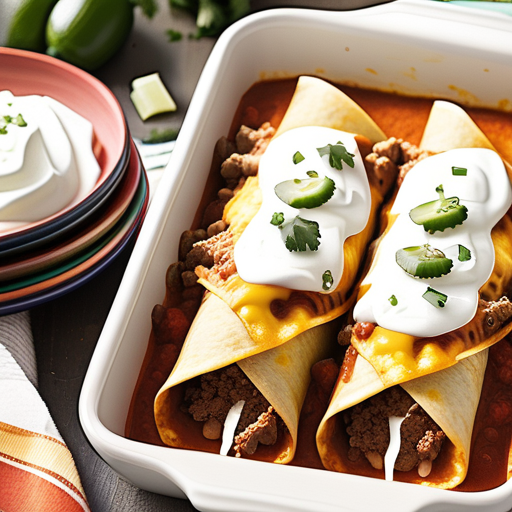 beef enchiladas with cream cheese