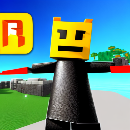 make a thumbnail for a roblox simple obby