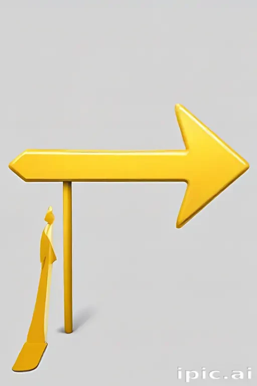 yellow arrow png