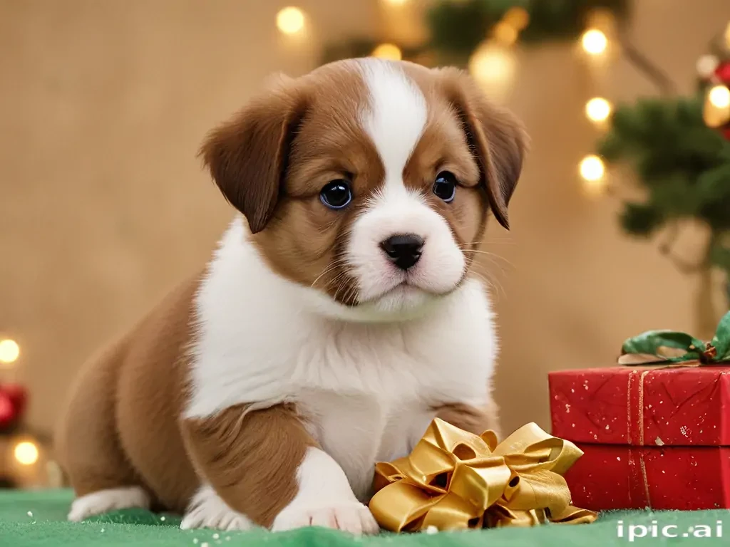 christmas puppy desktop backgrounds