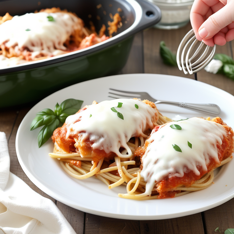 dump and bake chicken parmesan