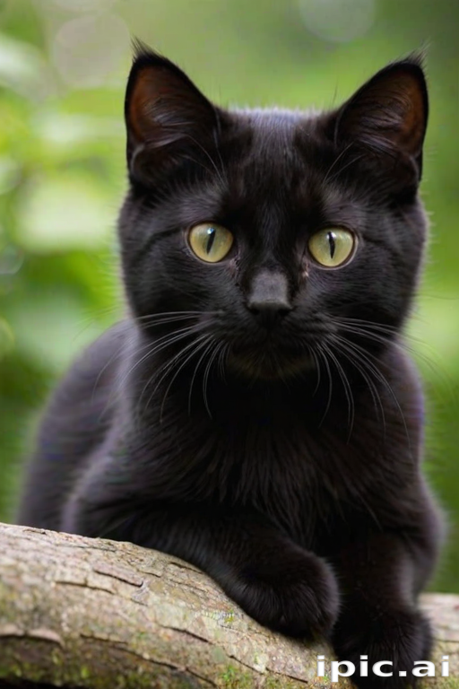cute black cat wallpaper