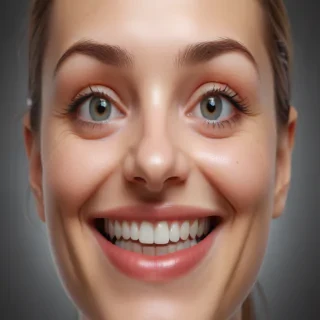 transparent happy face