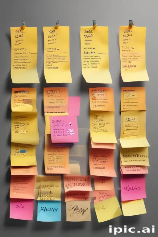 sticky notes png transparent