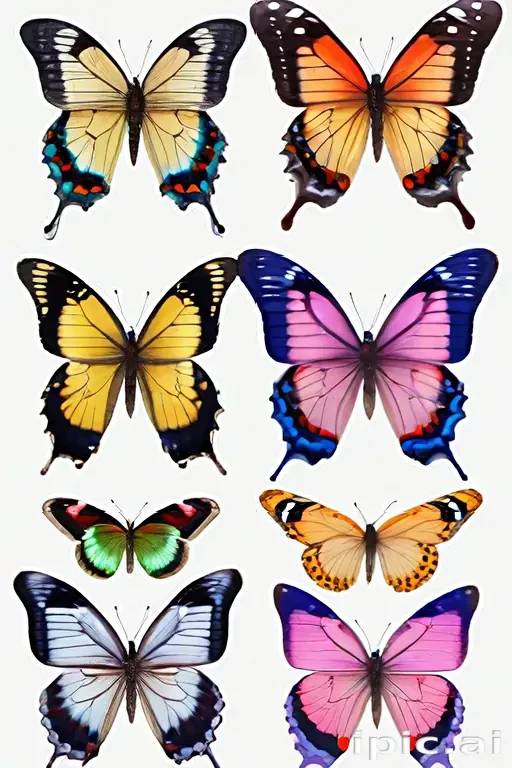 png butterflies