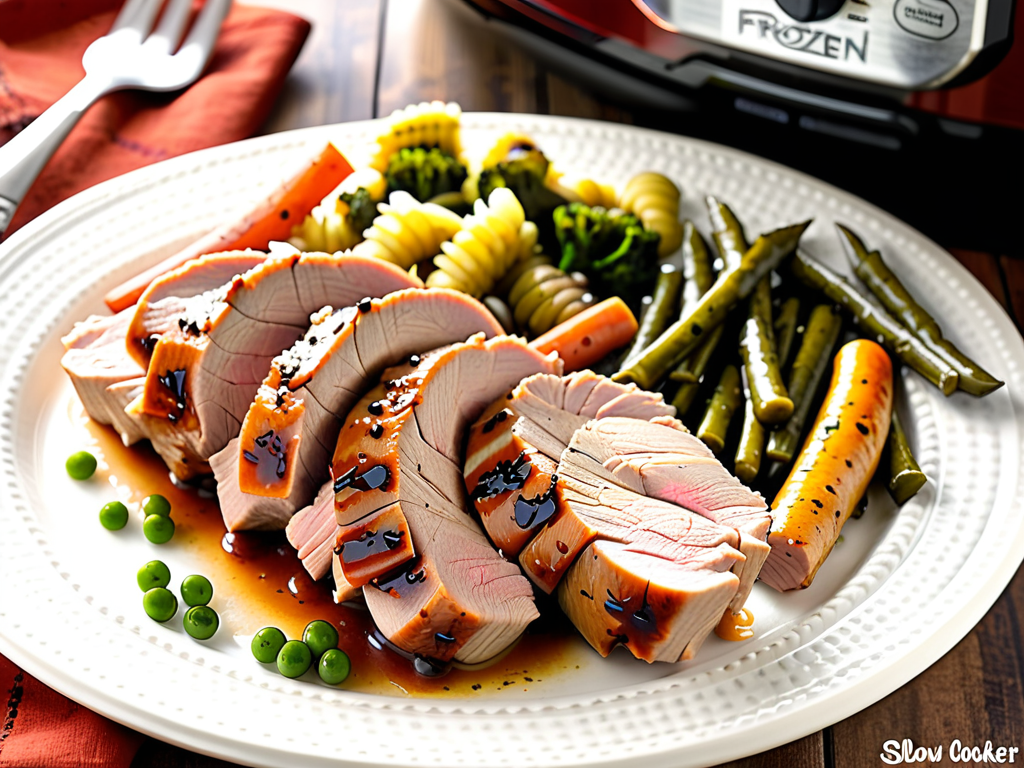 slow cooker pork tenderloin from frozen