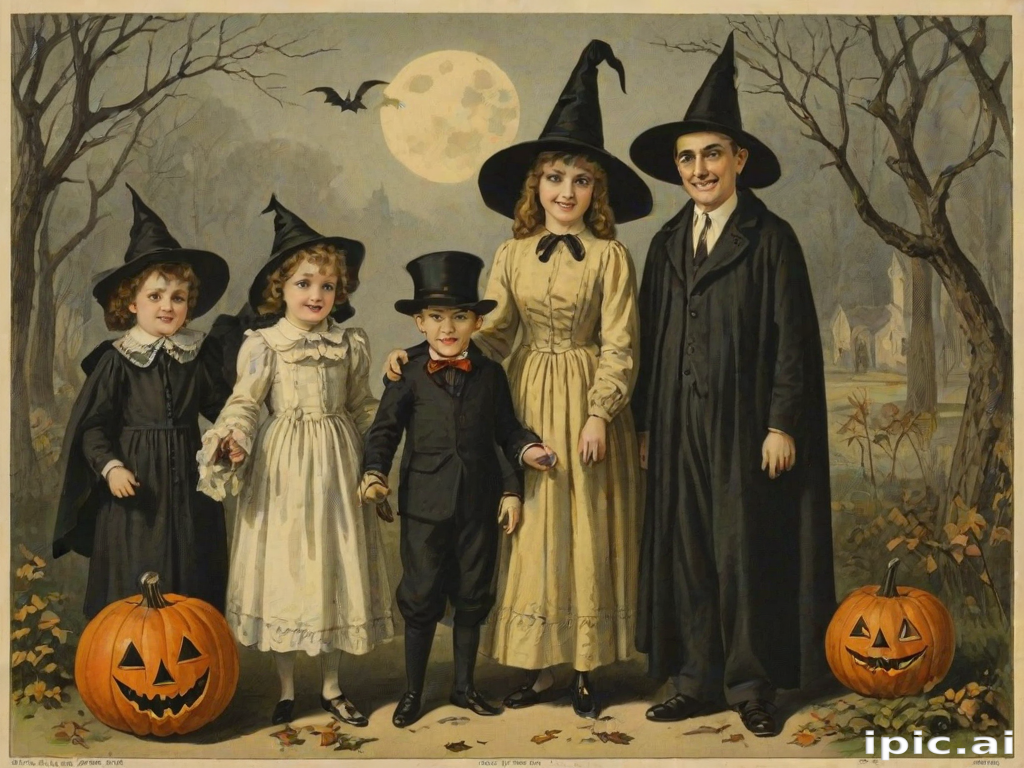 public domain images halloween