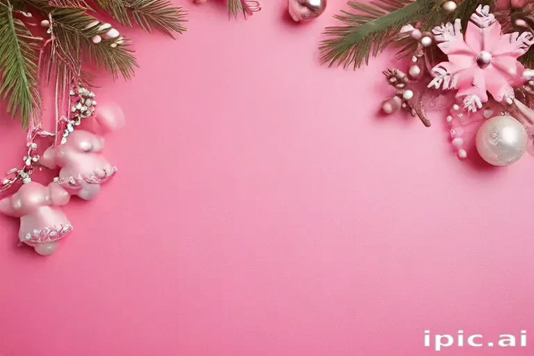 christmas pink backgrounds