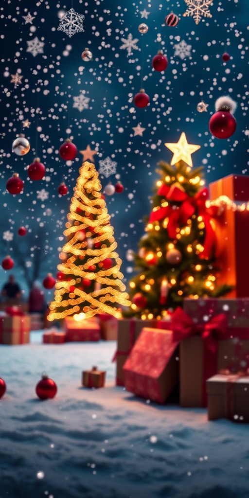 christmas party background