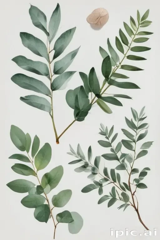 transparent eucalyptus clipart