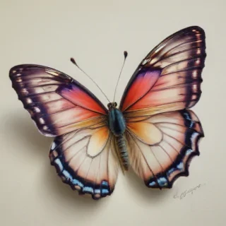 pictures of drawings of butterflies