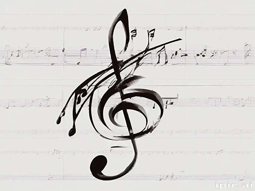 music note transparent background