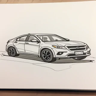car doodle