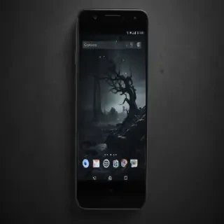 wallpaper black android