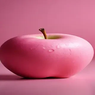 pink apple wallpaper