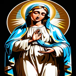 virgin mary png