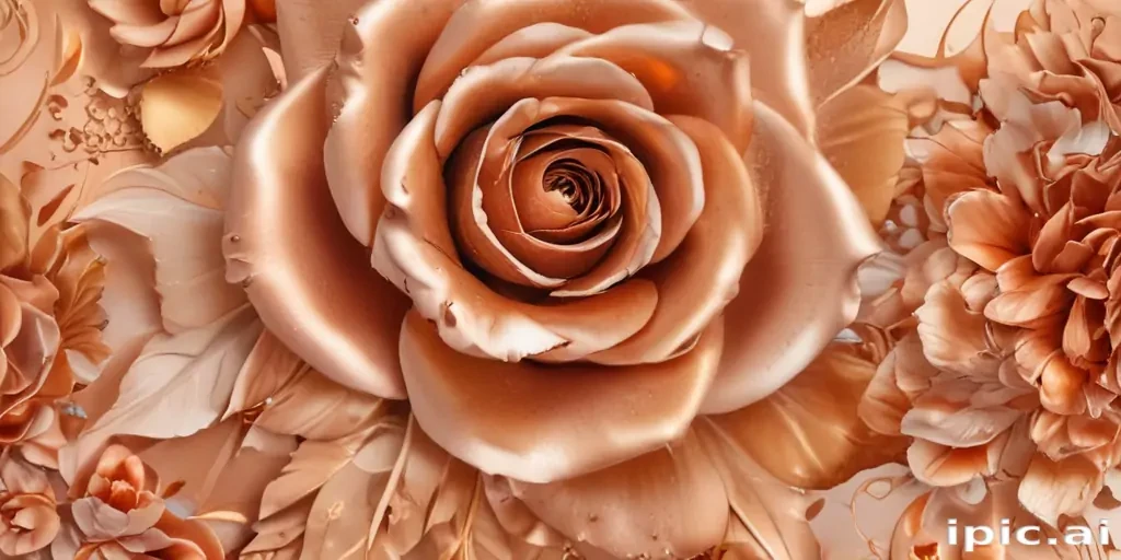 rose gold background wallpaper