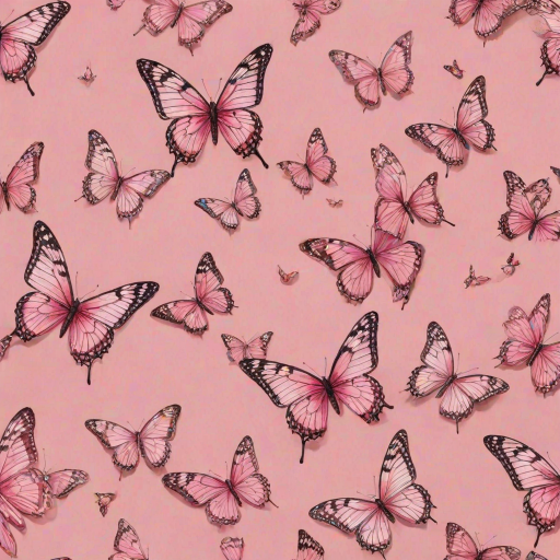 butterfly pink