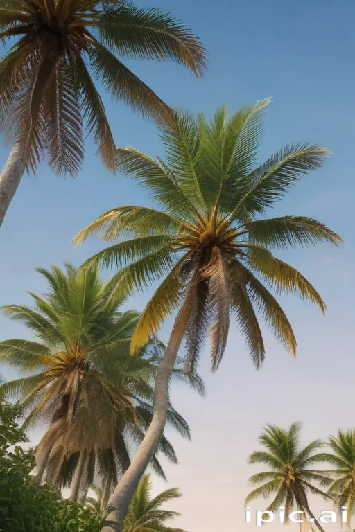palm trees background