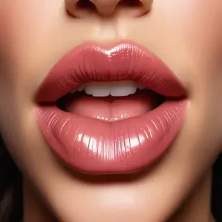 glossy lips png