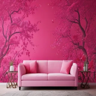 hot pink aesthetic wallpaper
