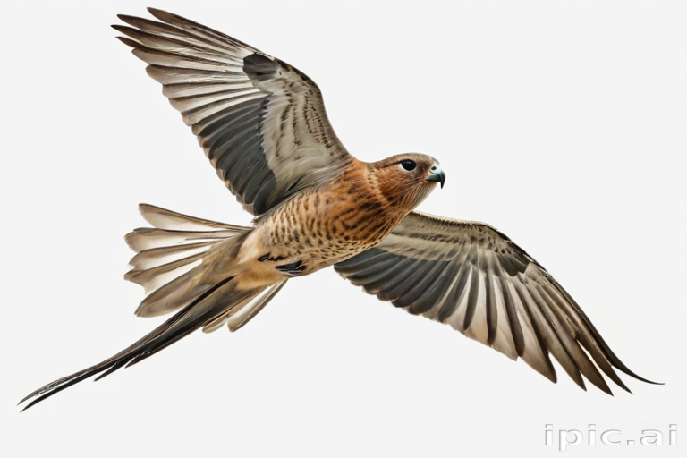 A Majestic Bird in Flight with Graceful Wings and Stunning Colors.