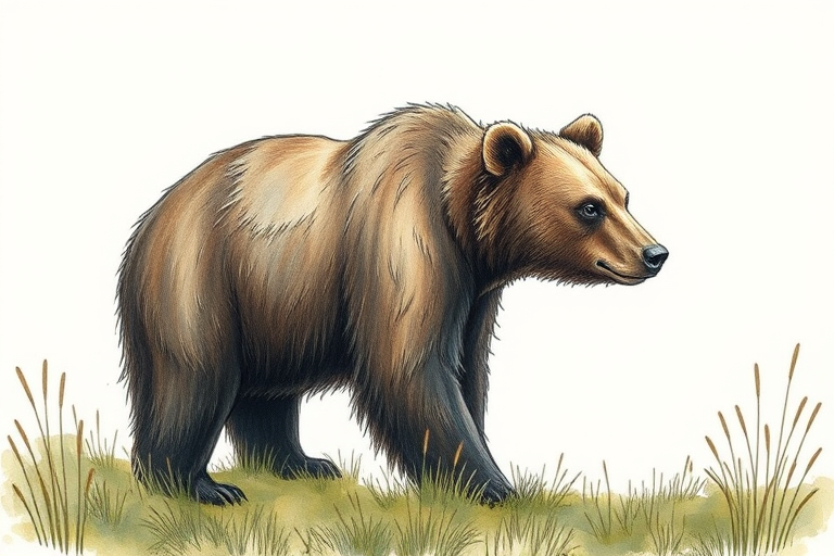 bear pic drawing