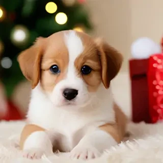 christmas puppy desktop backgrounds