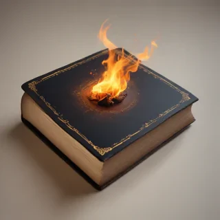 book transparent background
