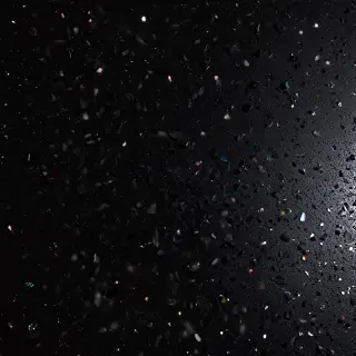 glitter on black background