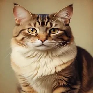 vintage cat illustration