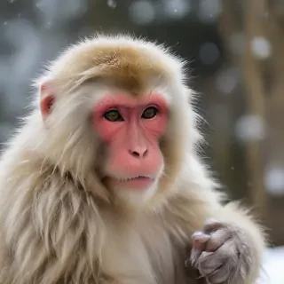 snow monkey