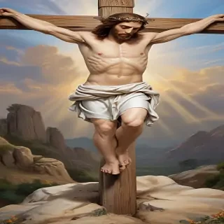 jesus on the cross clipart