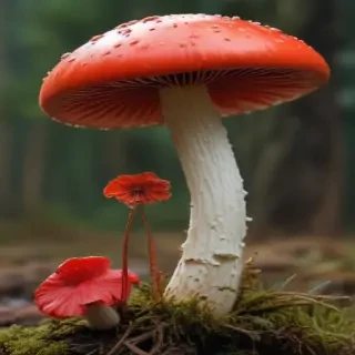 red mushroom