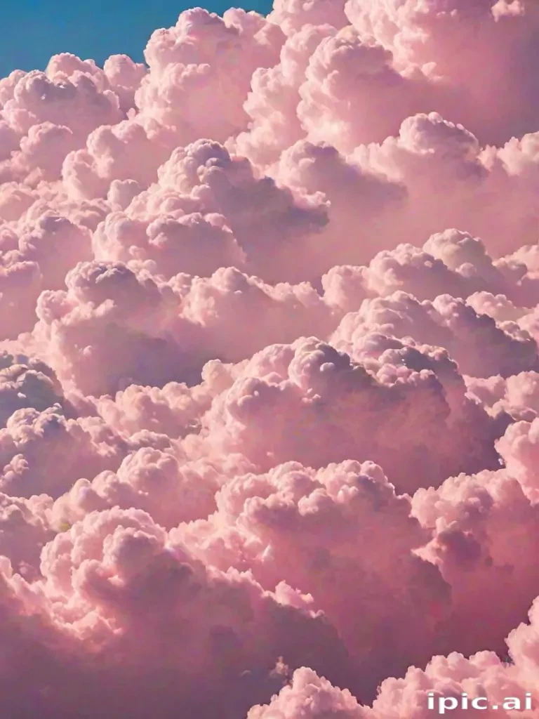 pink cloud background