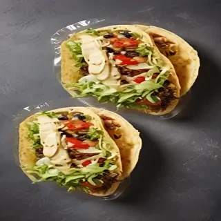 transparent taco