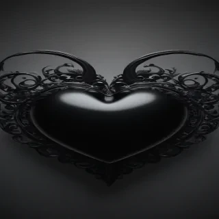 image black heart