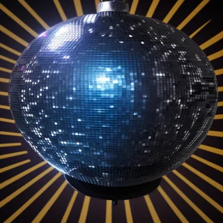 disco ball background