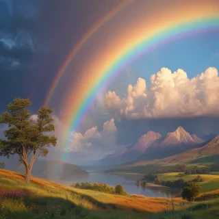 aesthetic rainbow wallpaper