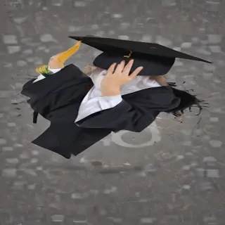 graduation cap transparent background
