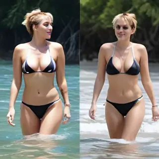 Miley Cyrus in bikini